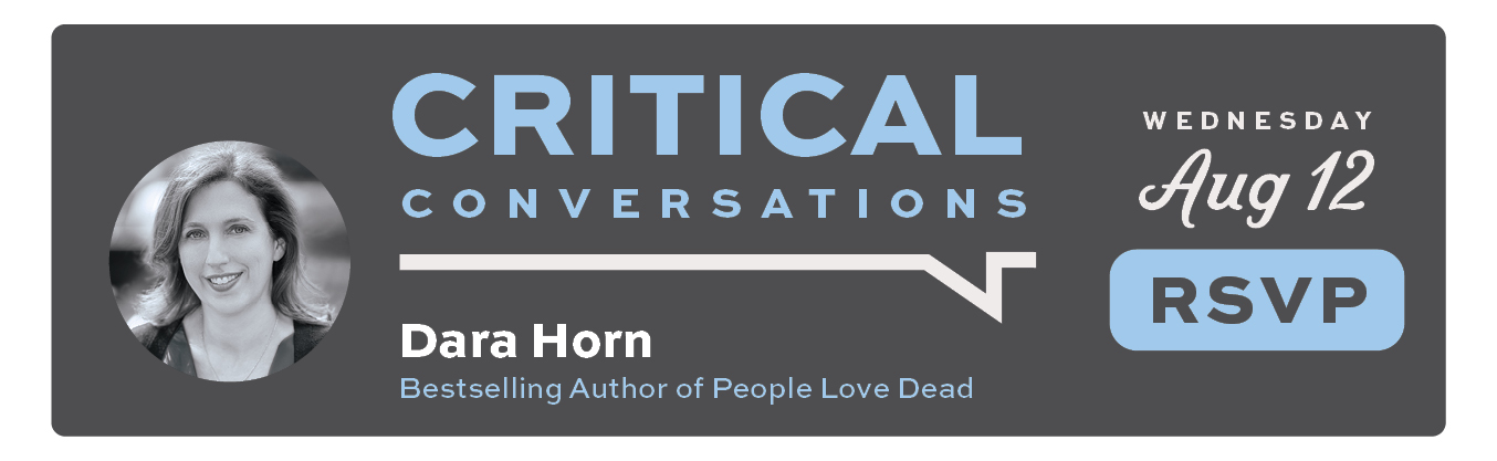 Critical Conversations with Dara Horn Martha's Vineyard