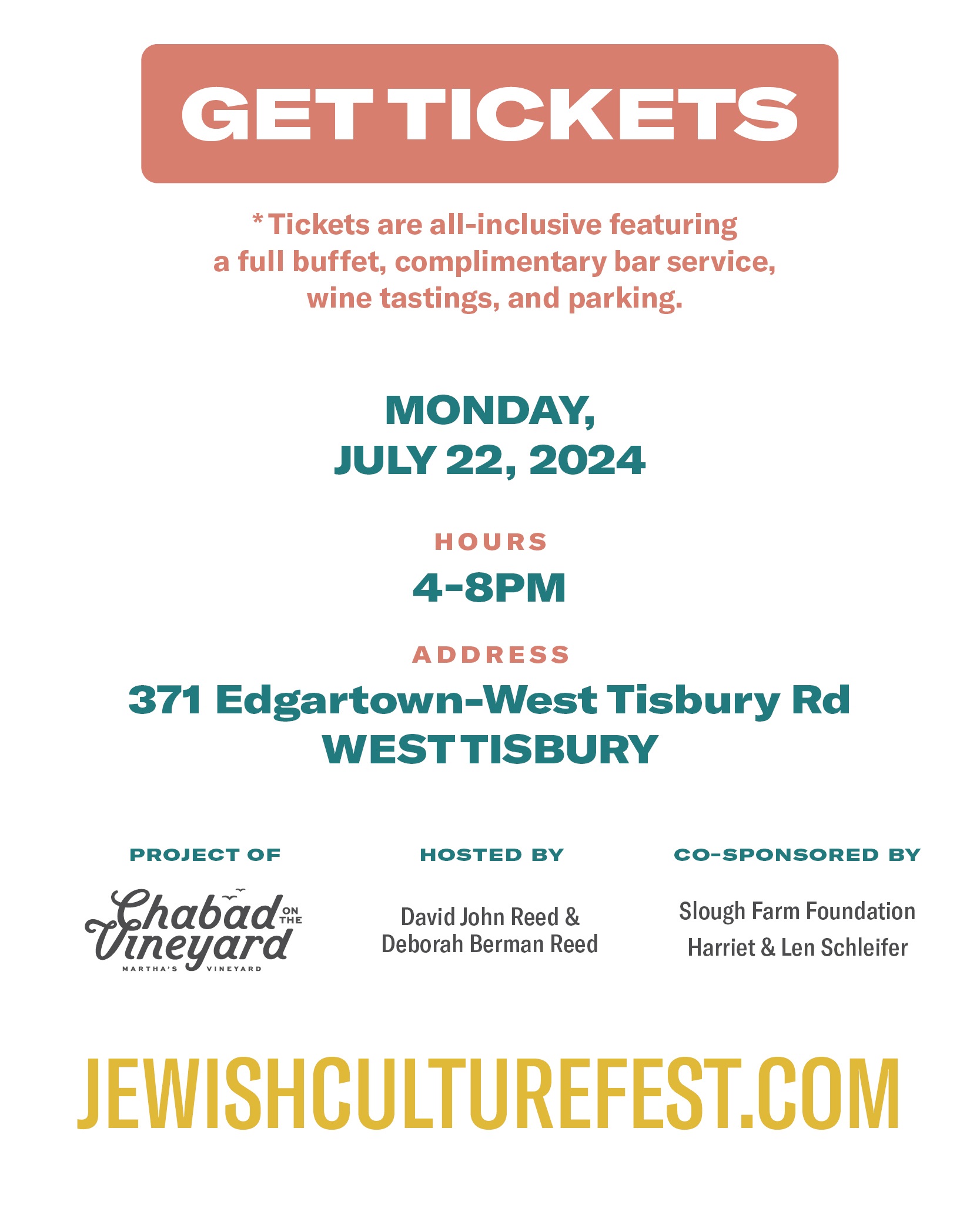 Jewish Culture Festival Martha's Vineyard