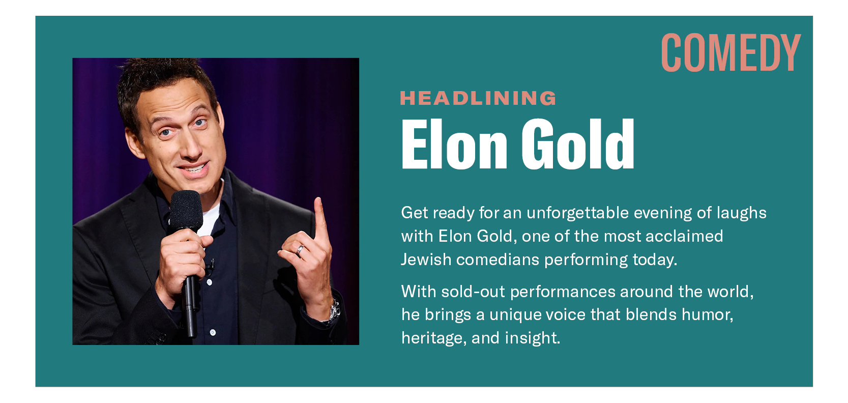 Jewish Culture Festival Martha's Vineyard Elon Gold
