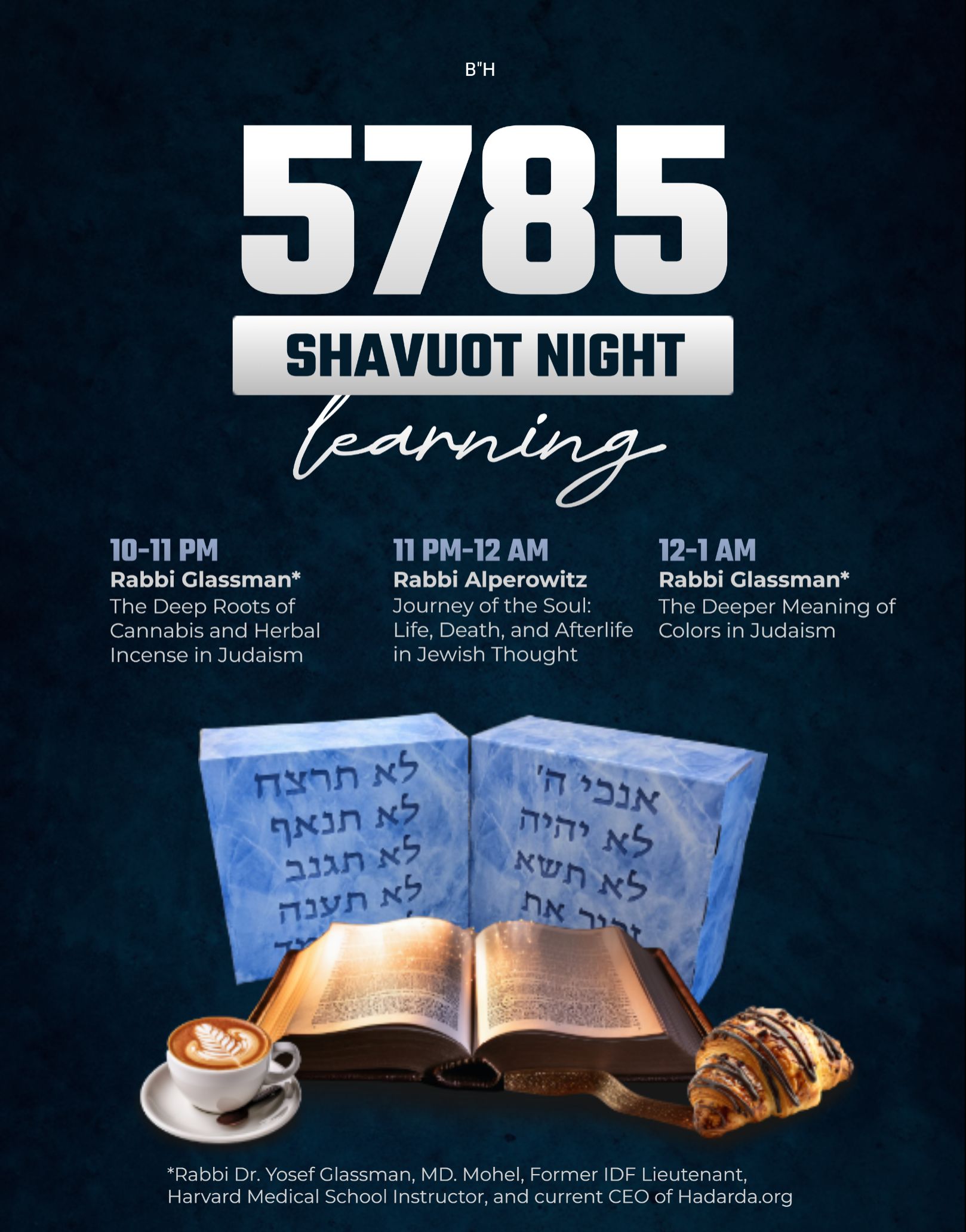 Shavuot Martha's Vineyard -  Tikun Leil